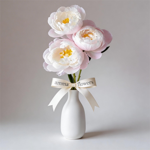 Пион Мисс Америка/Miss America Peony/芍药-美国小姐